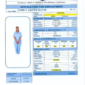 EMILY AKOTH DAVID - KENYA