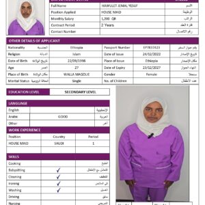 HAWULET JEMAL YESUF -ETHIOPIA