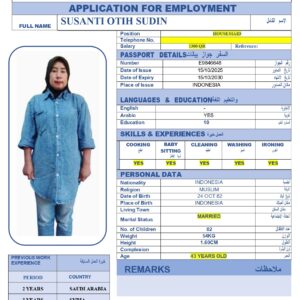 SUSANTI OTIH SUDIN -INDONESIA